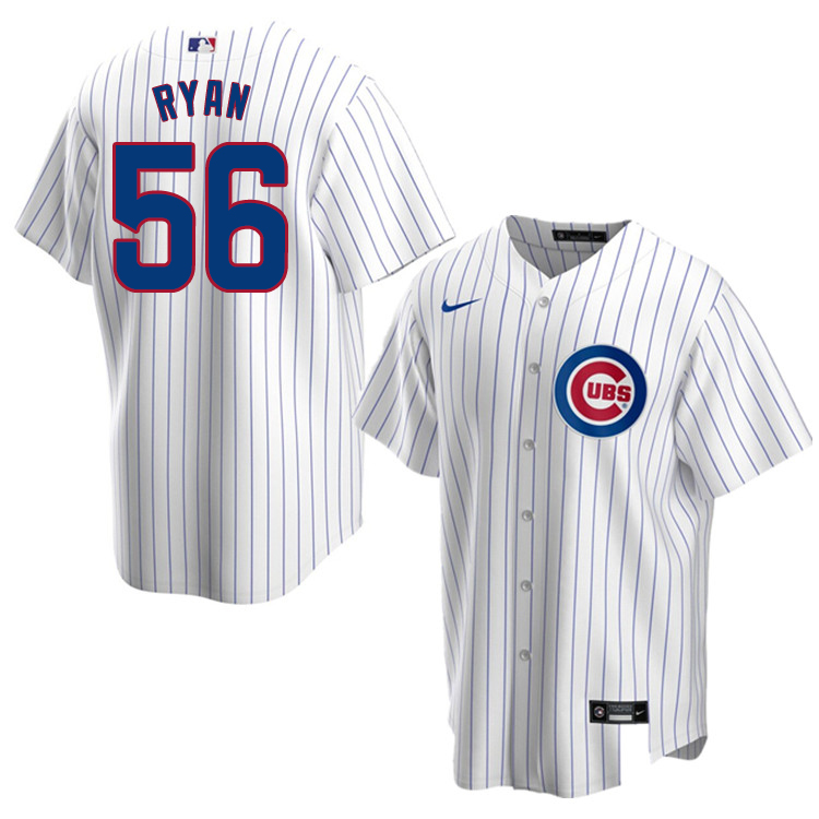 Nike Men #56 Kyle Ryan Chicago Cubs Baseball Jerseys Sale-White